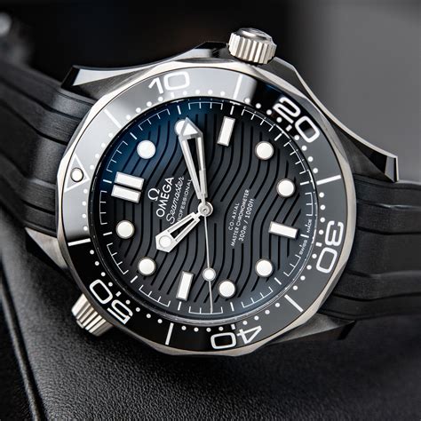 new omega seamaster black